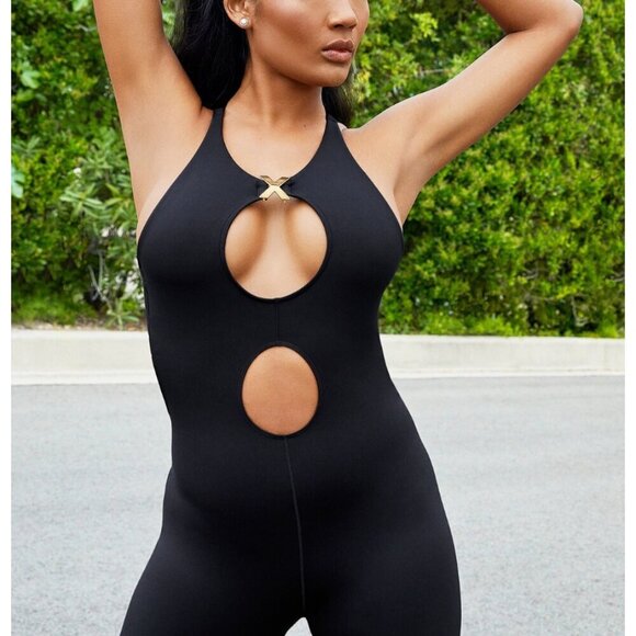 SavageXXX Jumpsuit Black  1X - Picture 2 of 5